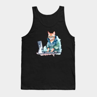 Purrfect Programmer Tank Top